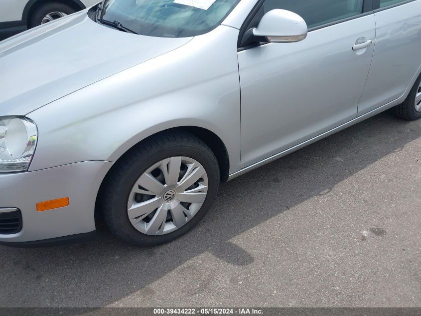 2009 Volkswagen Jetta S VIN: 3VWJM71K59M006224 Lot: 39434222