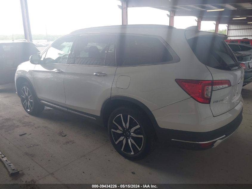 2020 Honda Pilot Awd Touring 7 Passenger VIN: 5FNYF6H63LB054590 Lot: 39434226