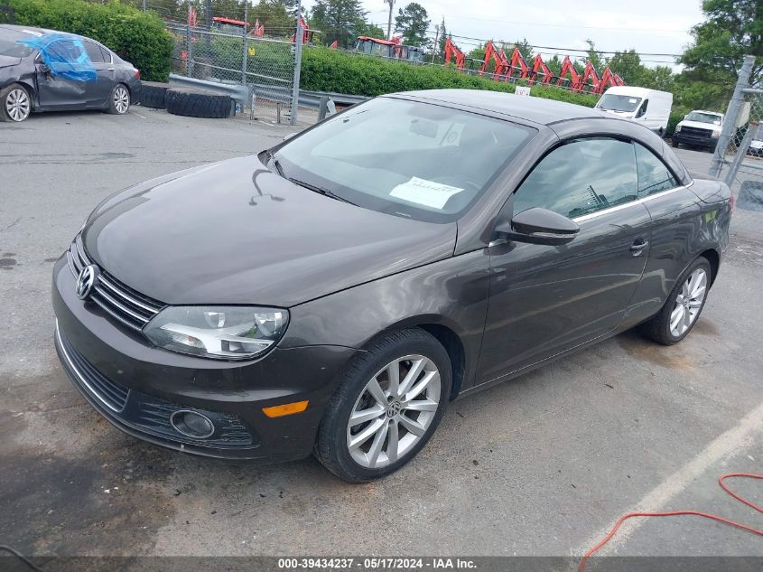 2012 Volkswagen Eos Komfort VIN: WVWBW7AH8CV003000 Lot: 39434237