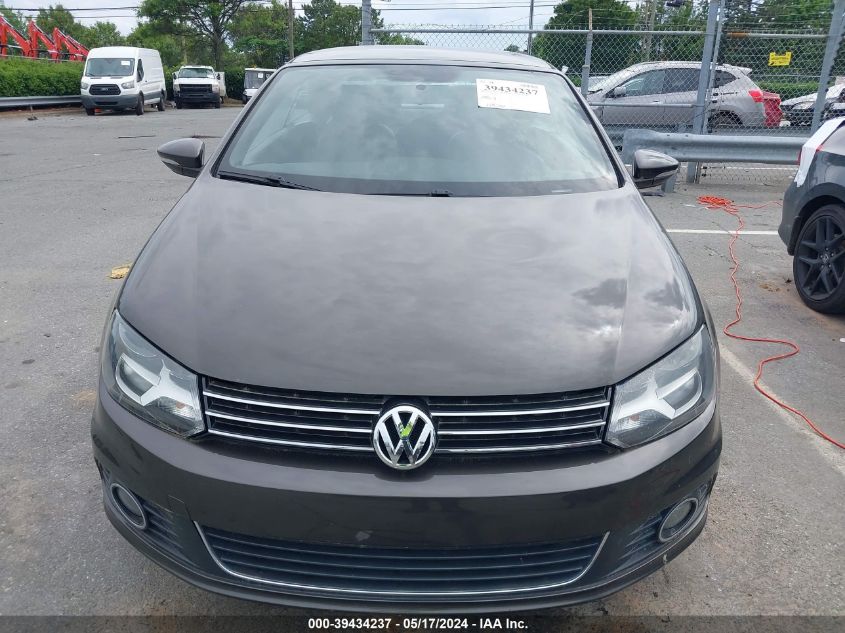 2012 Volkswagen Eos Komfort VIN: WVWBW7AH8CV003000 Lot: 39434237