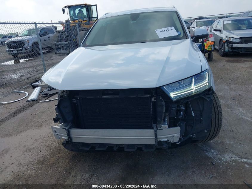 2018 Audi Q7 2.0T Premium VIN: WA1LHAF76JD044136 Lot: 39434238