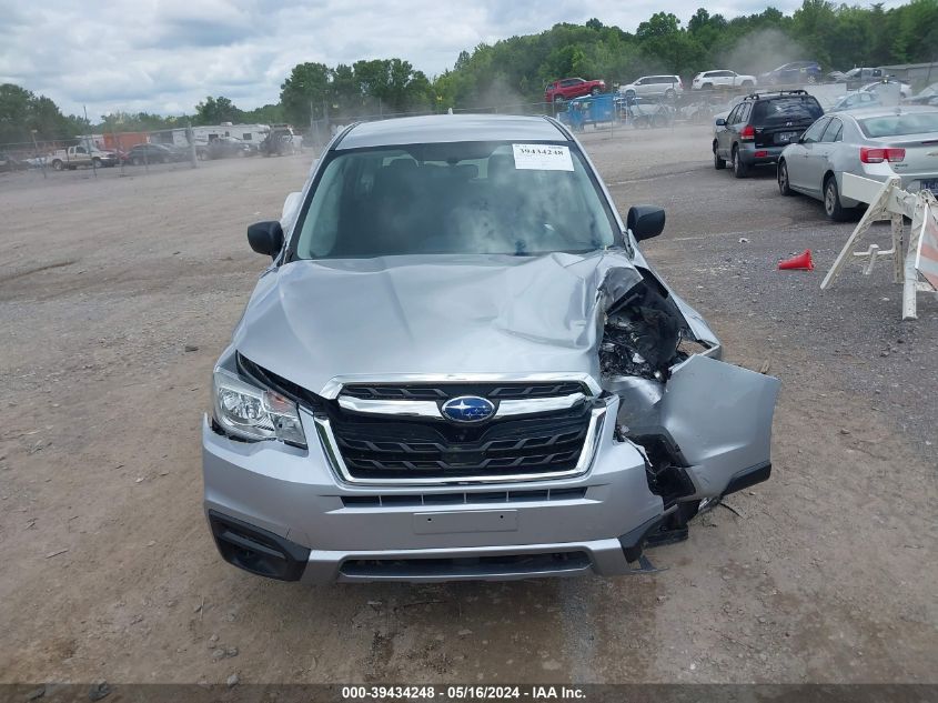 2018 Subaru Forester 2.5I VIN: JF2SJAAC4JH614249 Lot: 39434248