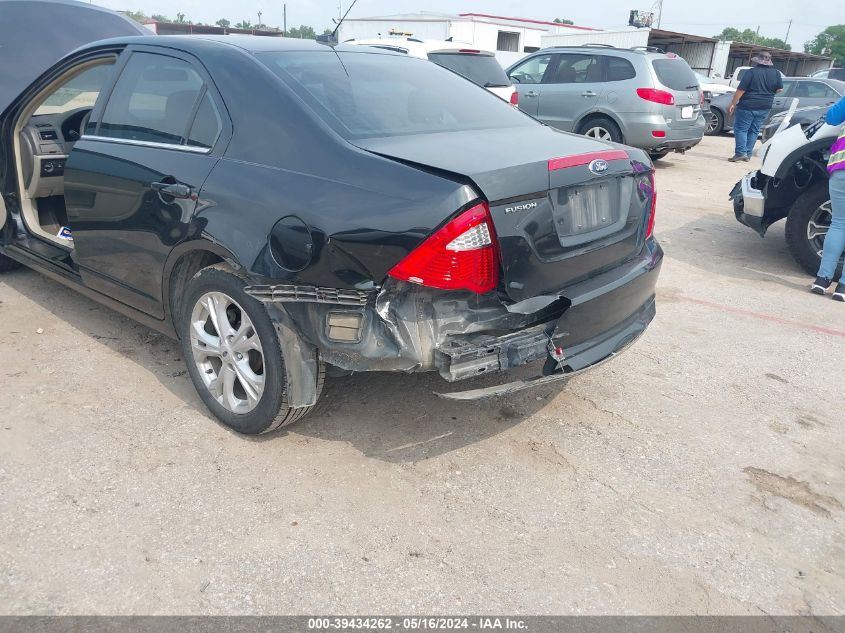 2012 Ford Fusion Se VIN: 3FAHP0HA9CR288509 Lot: 39434262