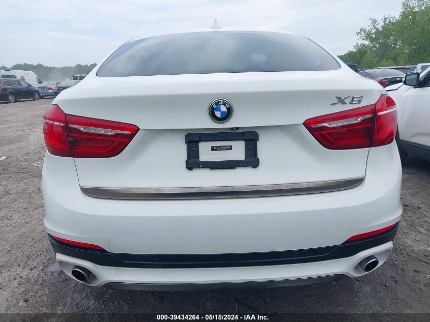 2015 BMW X6 xDrive35I VIN: 5UXKU2C50F0F95667 Lot: 39434264
