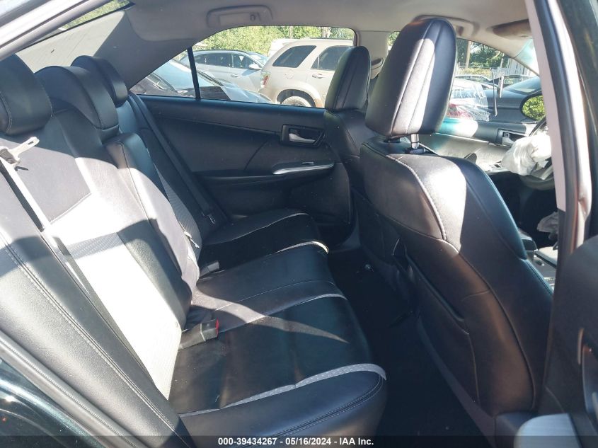 2014 Toyota Camry Se VIN: 4T1BF1FK7EU751078 Lot: 39434267