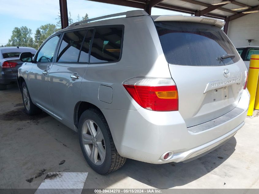 2010 Toyota Highlander Limited V6 VIN: 5TDDK3EH0AS016337 Lot: 39434270