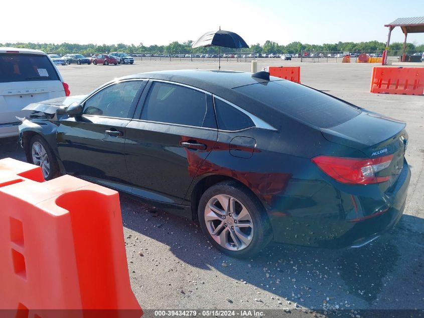 2018 Honda Accord Lx VIN: 1HGCV1F14JA055018 Lot: 39434279