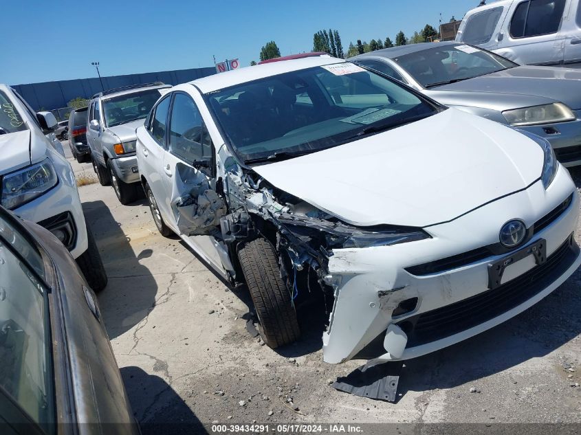 2020 Toyota Prius Le VIN: JTDKARFU4L3122013 Lot: 39434291