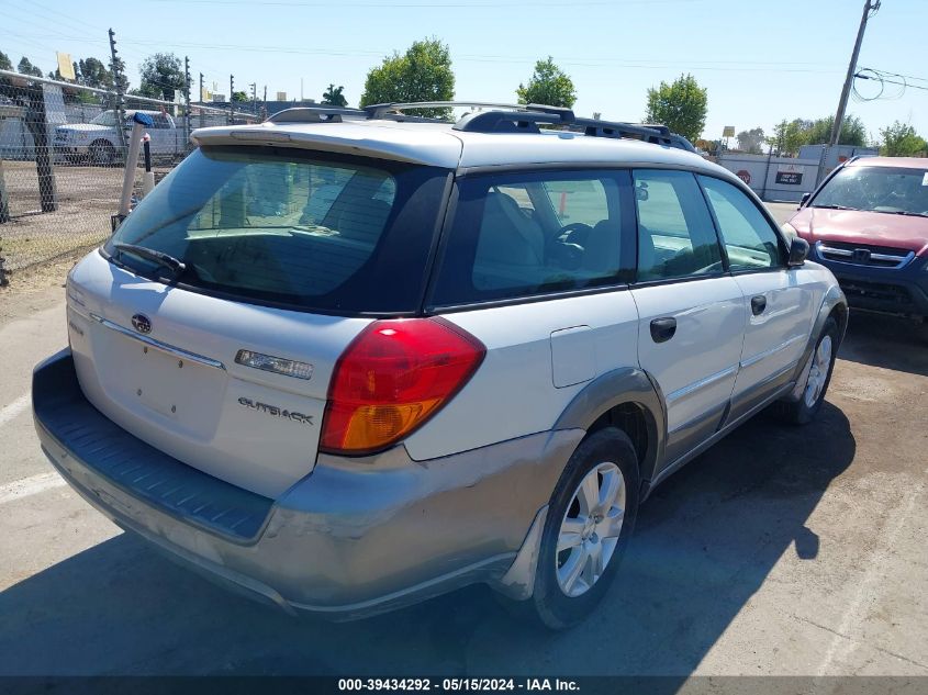 2005 Subaru Outback 2.5I VIN: 4S4BP61C457388778 Lot: 39434292