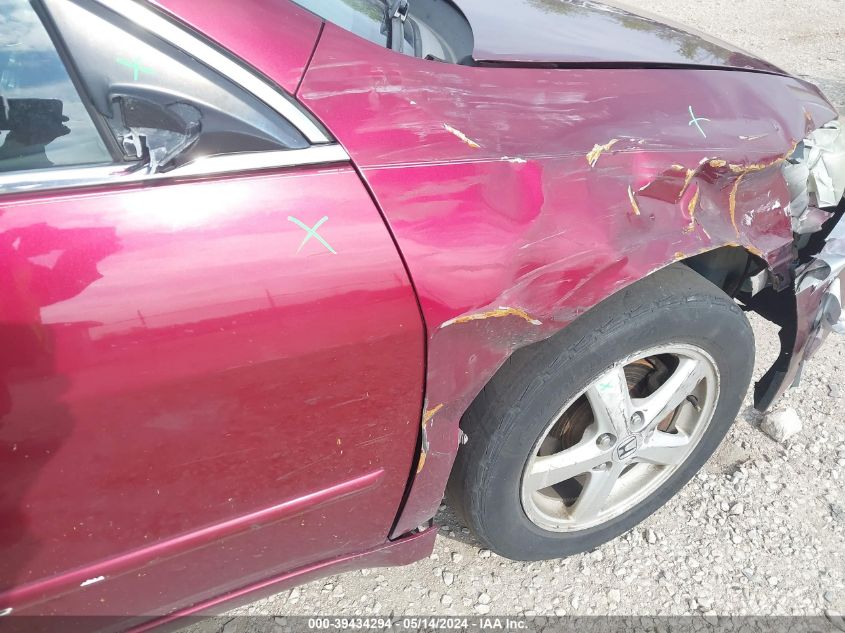 2005 Honda Accord 2.4 Ex VIN: 1HGCM56865A182222 Lot: 39434294