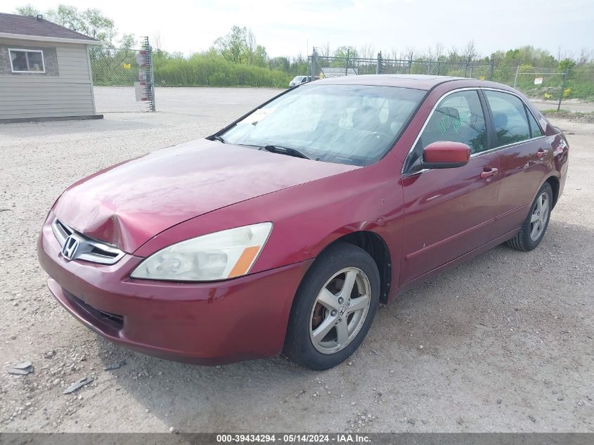 2005 Honda Accord 2.4 Ex VIN: 1HGCM56865A182222 Lot: 39434294