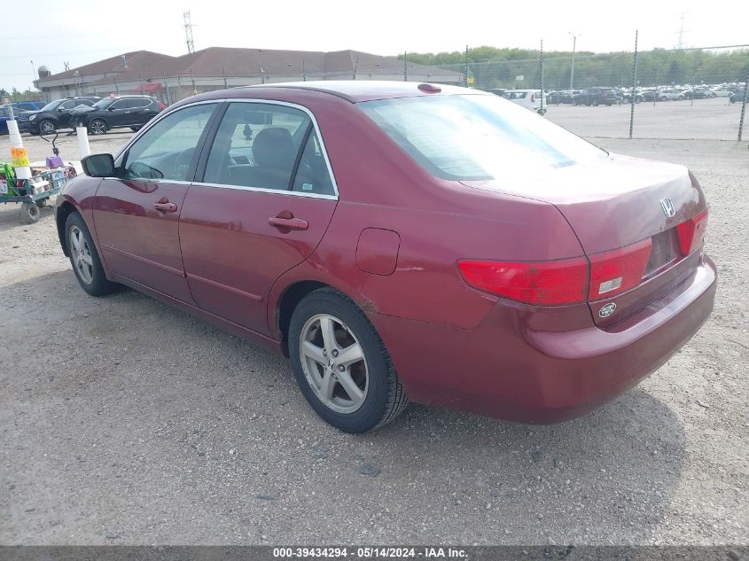 2005 Honda Accord 2.4 Ex VIN: 1HGCM56865A182222 Lot: 39434294