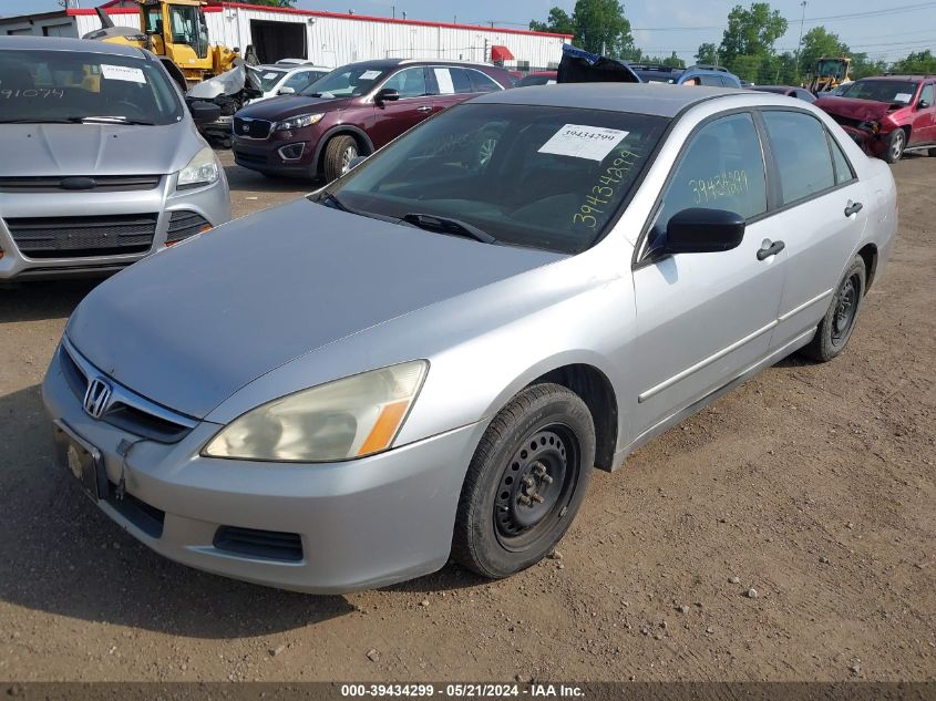 2006 Honda Accord Value VIN: 1HGCM56186A022606 Lot: 39434299