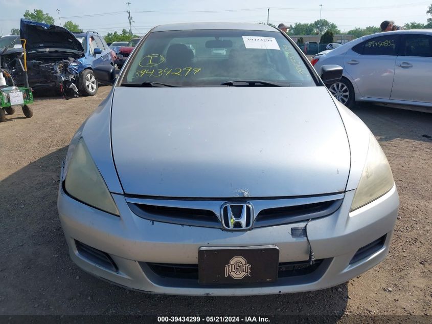 2006 Honda Accord Value VIN: 1HGCM56186A022606 Lot: 39434299