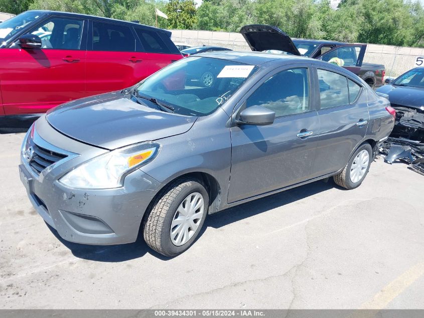 2016 Nissan Versa 1.6 S/1.6 S+/1.6 Sl/1.6 Sv VIN: 3N1CN7AP7GL898017 Lot: 39434301