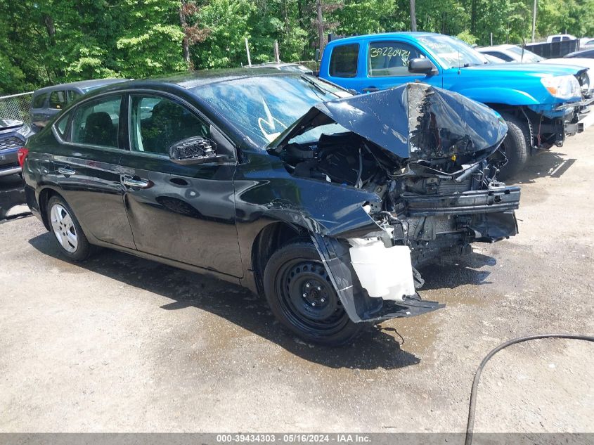 VIN 3N1AB7AP7KY256859 2019 NISSAN SENTRA no.1