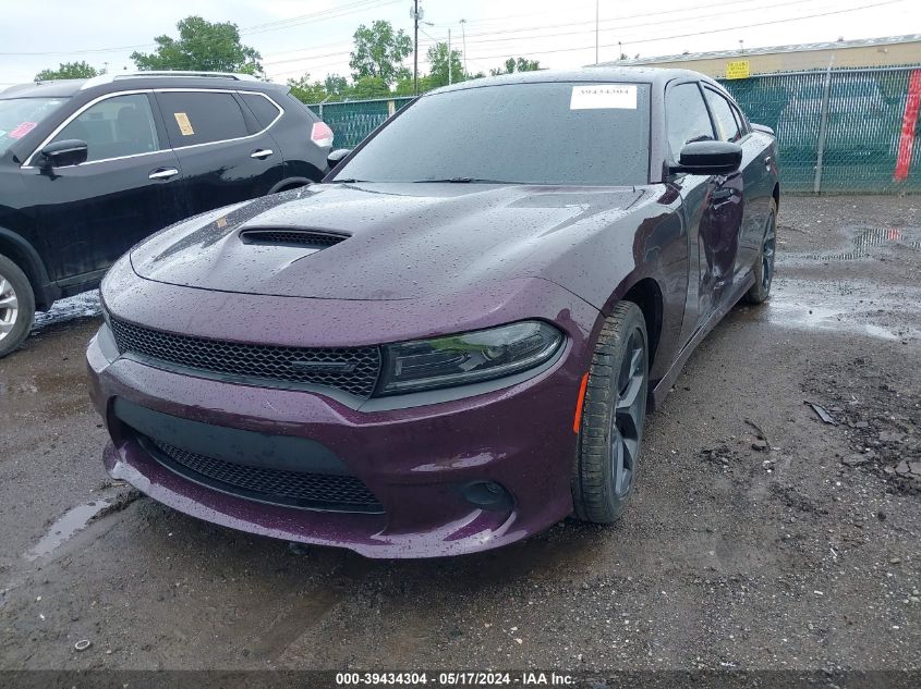 2022 Dodge Charger Gt Rwd VIN: 2C3CDXHG9NH221499 Lot: 39434304