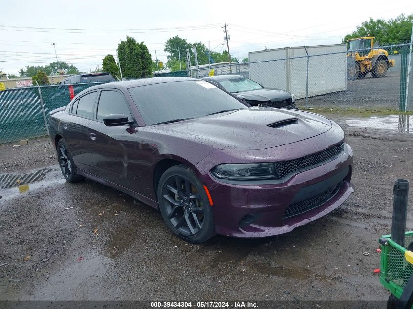 2022 Dodge Charger Gt Rwd VIN: 2C3CDXHG9NH221499 Lot: 39434304