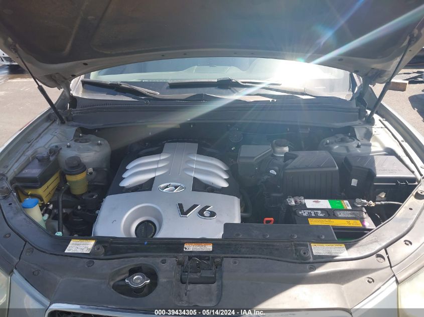 2007 Hyundai Santa Fe Limited/Se VIN: 5NMSH13E87H035507 Lot: 39434305