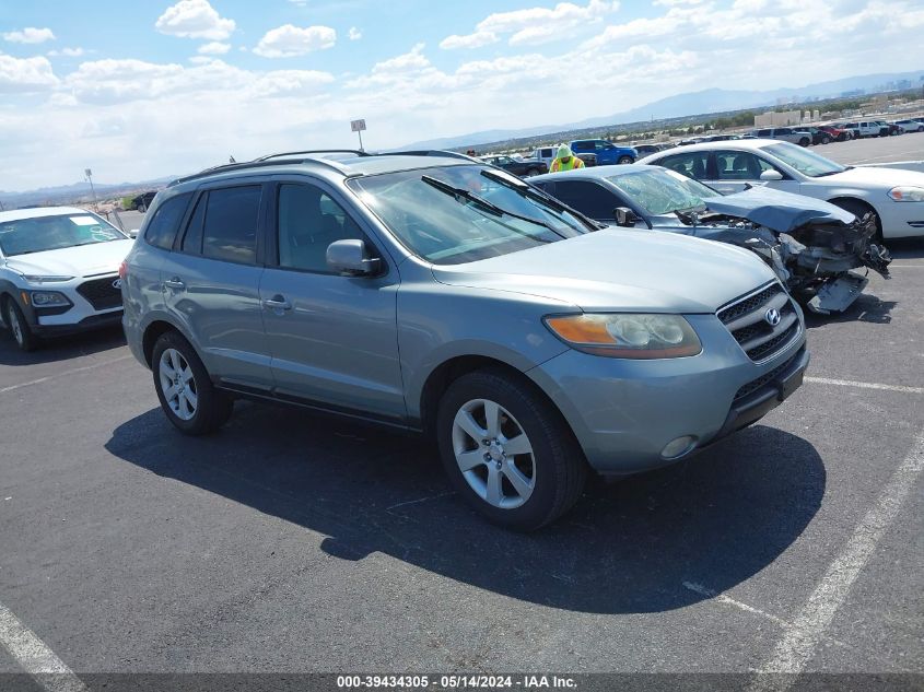 2007 Hyundai Santa Fe Limited/Se VIN: 5NMSH13E87H035507 Lot: 39434305