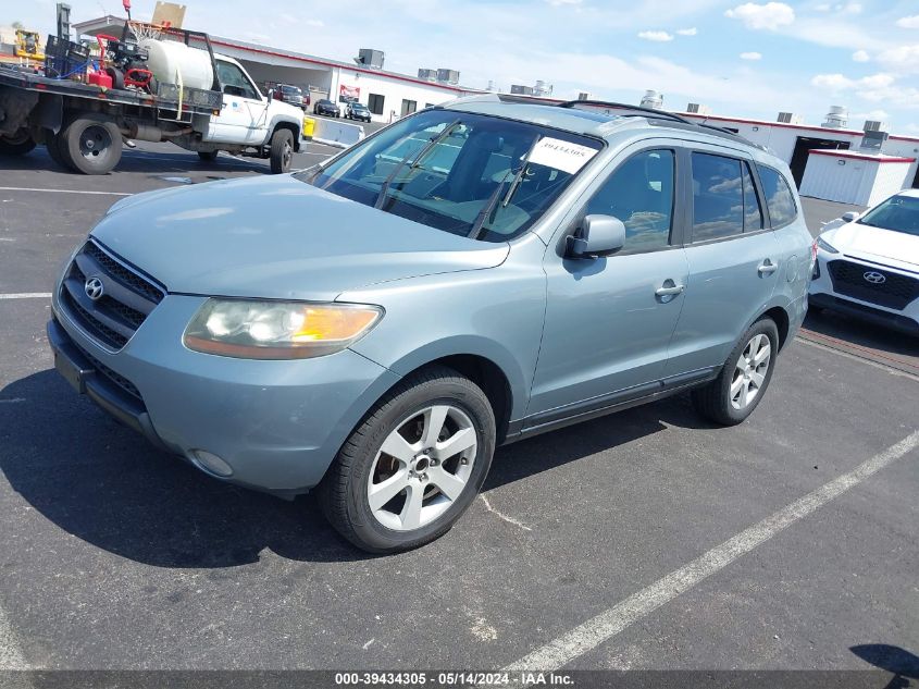 2007 Hyundai Santa Fe Limited/Se VIN: 5NMSH13E87H035507 Lot: 39434305