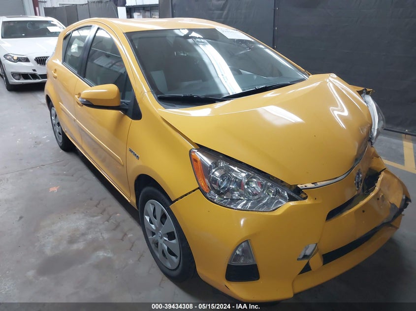 2014 Toyota Prius C VIN: JTDKDTB34E1078112 Lot: 39434308