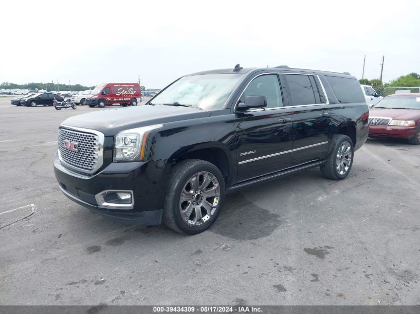 2015 GMC Yukon Xl 1500 Denali VIN: 1GKS2JKJ0FR713844 Lot: 39434309