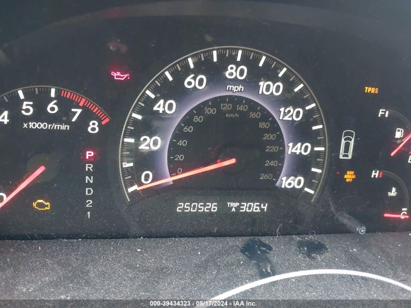 2009 Honda Odyssey Ex VIN: 5FNRL38439B042572 Lot: 39434323