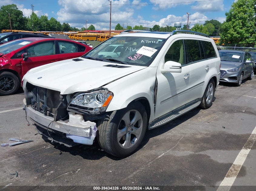 2012 Mercedes-Benz Gl 450 4Matic VIN: 4JGBF7BEXCA796680 Lot: 39434326