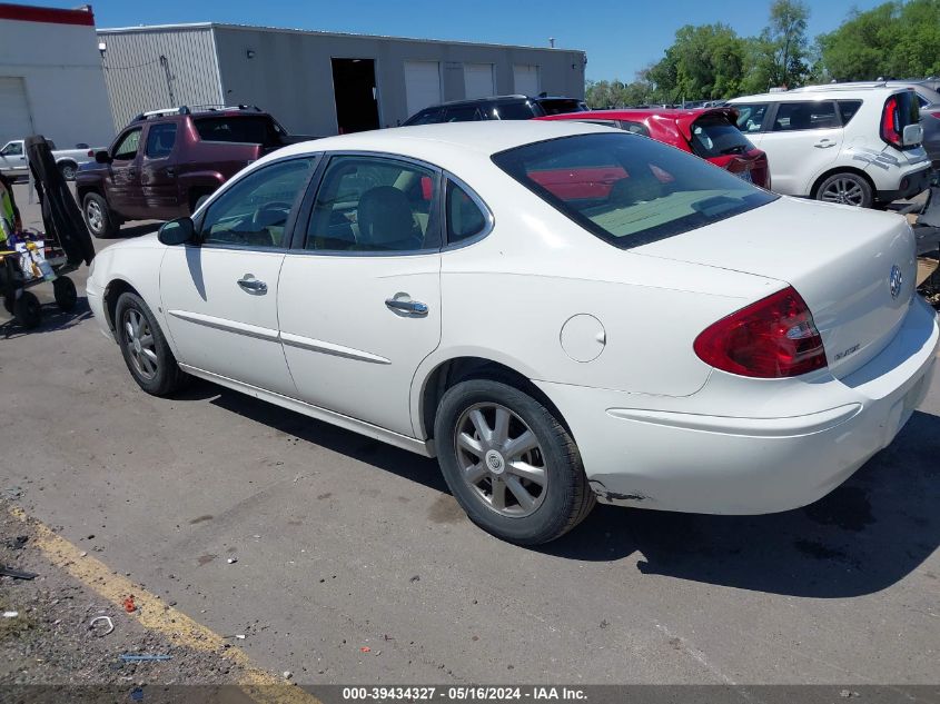 2007 Buick Lacrosse Cxl VIN: 2G4WD582171194260 Lot: 39434327