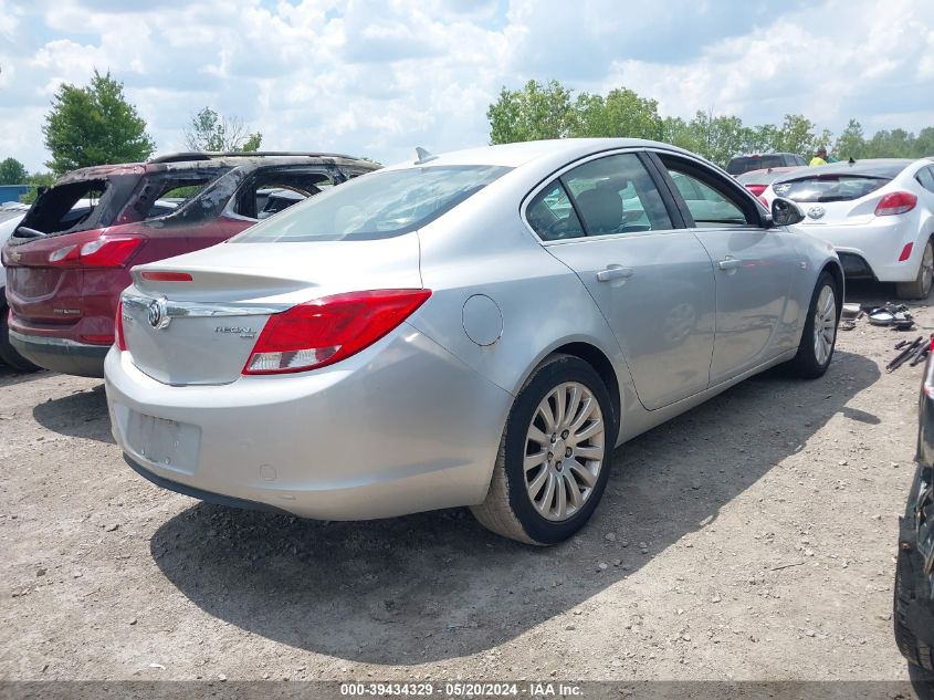 2011 Buick Regal Cxl Russelsheim VIN: W04GP5EC4B1007695 Lot: 39434329