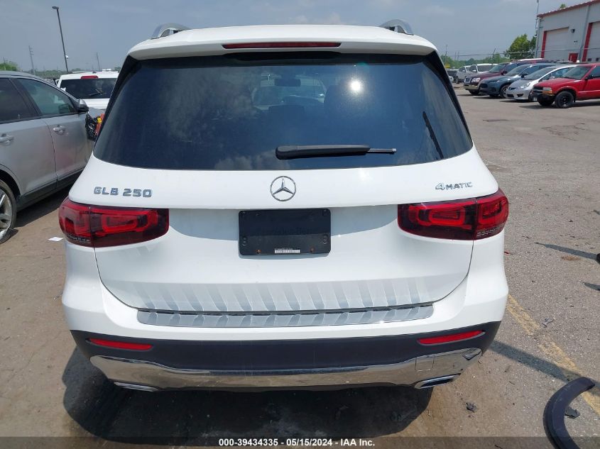 2020 Mercedes-Benz Glb 250 4Matic VIN: W1N4M4HB0LW020360 Lot: 39434335