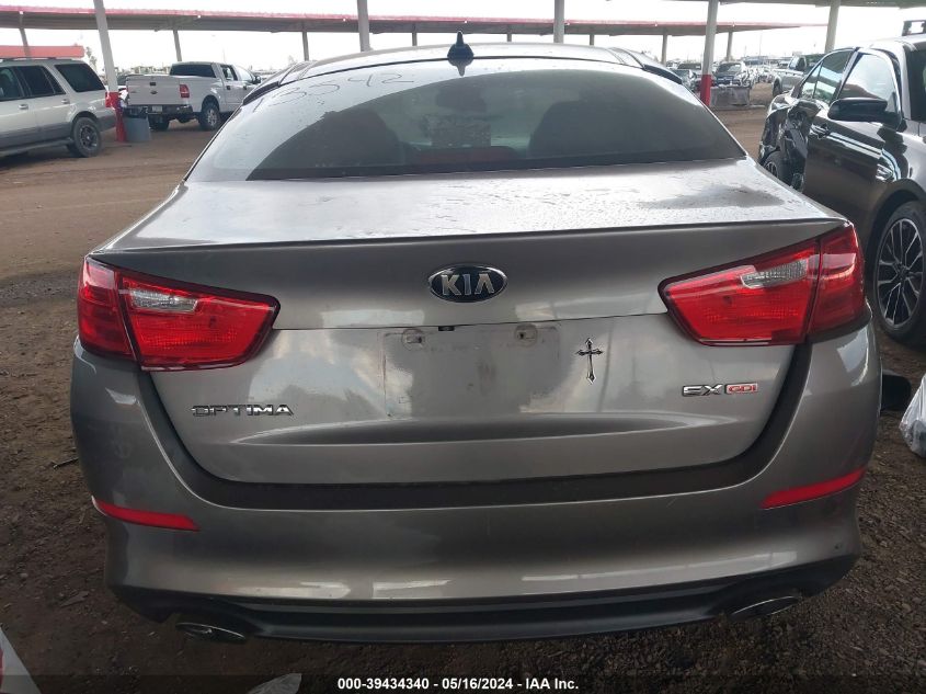 2015 Kia Optima Ex VIN: 5XXGN4A70FG415006 Lot: 39434340