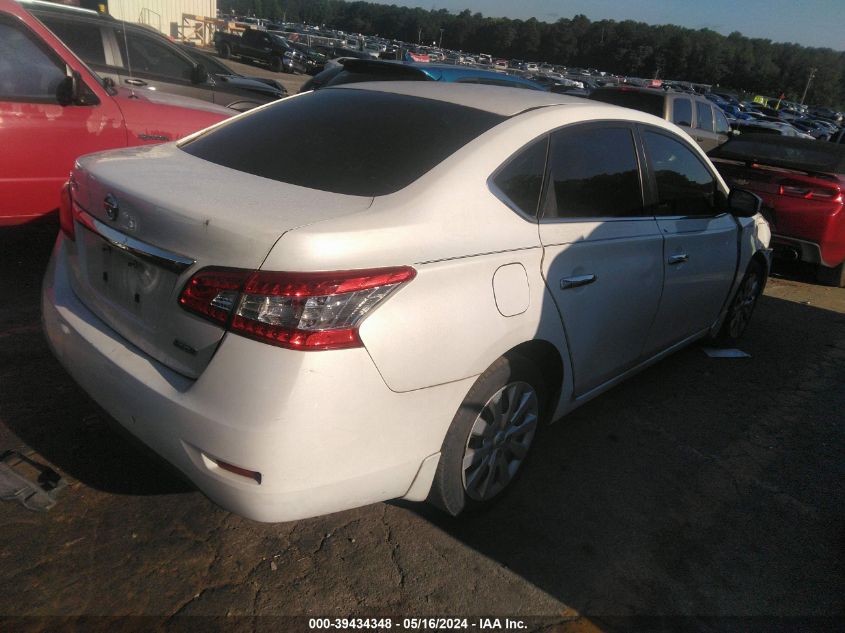 2013 Nissan Sentra S VIN: 3N1AB7AP6DL622858 Lot: 39434348