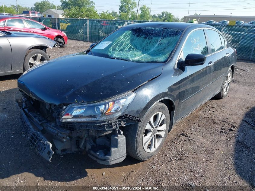 2015 Honda Accord Lx VIN: 1HGCR2F38FA206316 Lot: 39434351