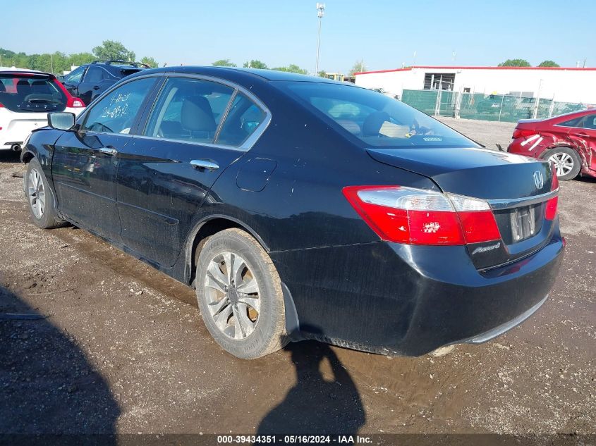 2015 Honda Accord Lx VIN: 1HGCR2F38FA206316 Lot: 39434351