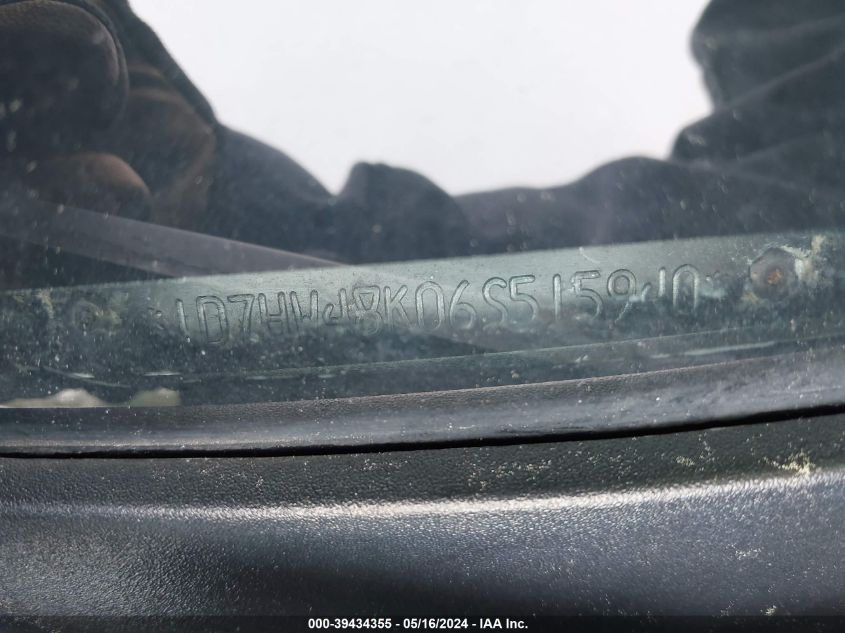 2006 Dodge Dakota Slt VIN: 1D7HW48K06S512400 Lot: 39434355