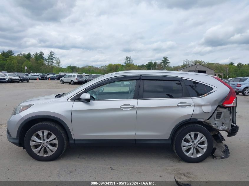 2013 Honda Cr-V Ex-L VIN: 2HKRM4H72DH612469 Lot: 39434391