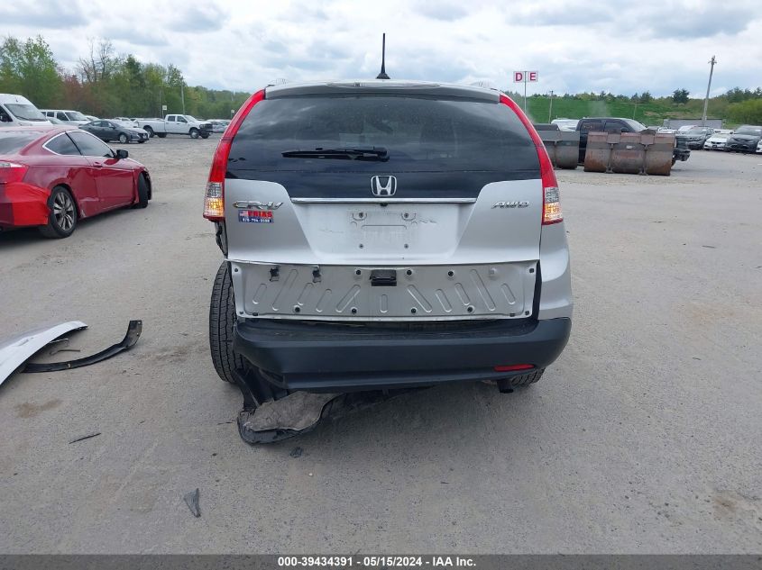 2013 Honda Cr-V Ex-L VIN: 2HKRM4H72DH612469 Lot: 39434391