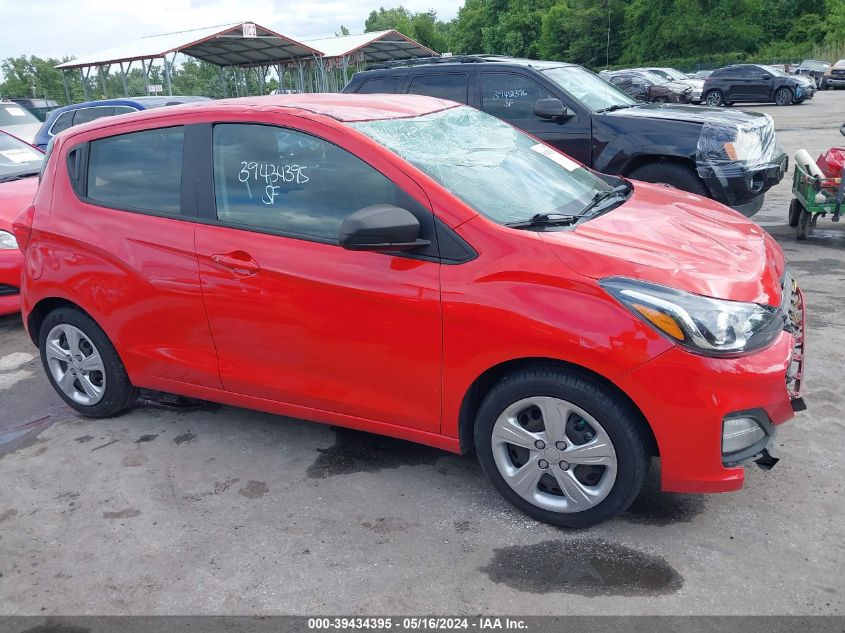 2020 Chevrolet Spark Fwd Ls Automatic VIN: KL8CB6SA1LC419969 Lot: 39434395