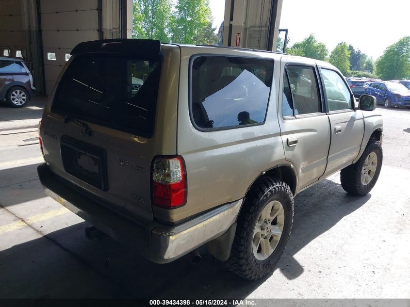 2001 Toyota 4Runner Sr5 V6 VIN: JT3HN86R510349282 Lot: 39434398