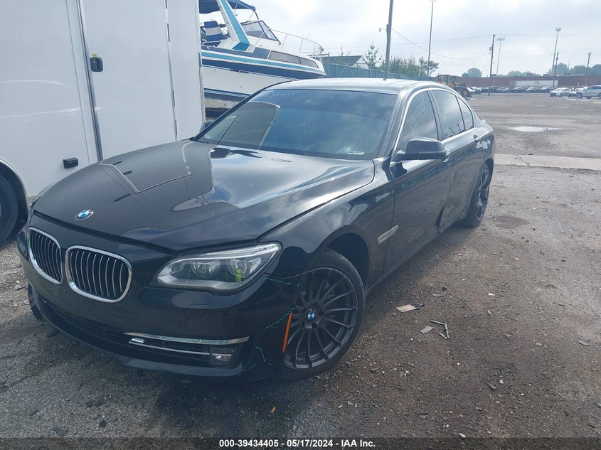 2015 BMW 750I xDrive VIN: WBAYB6C53FD966025 Lot: 39434405
