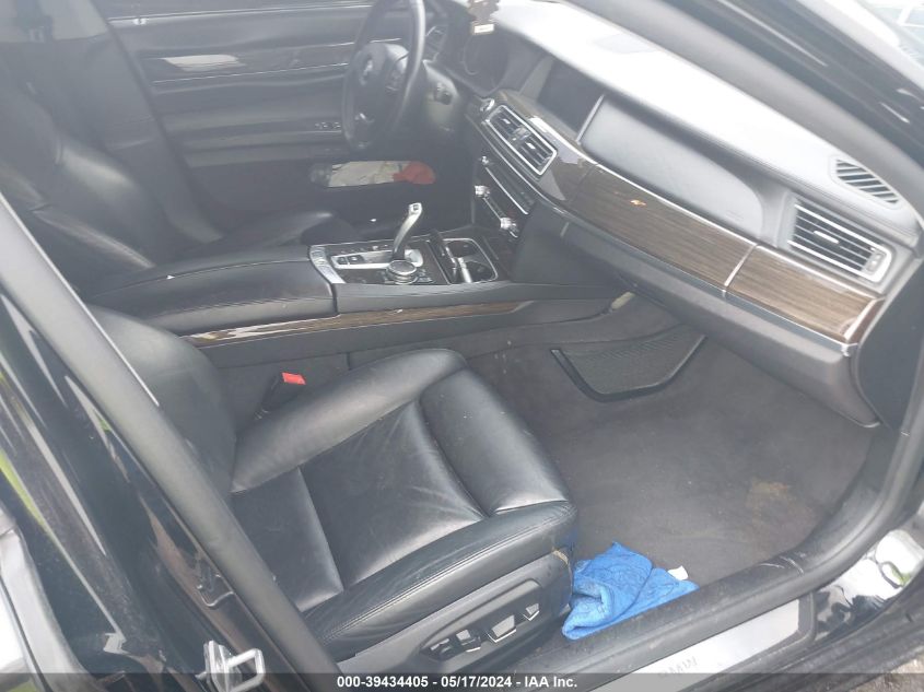 2015 BMW 750I xDrive VIN: WBAYB6C53FD966025 Lot: 39434405