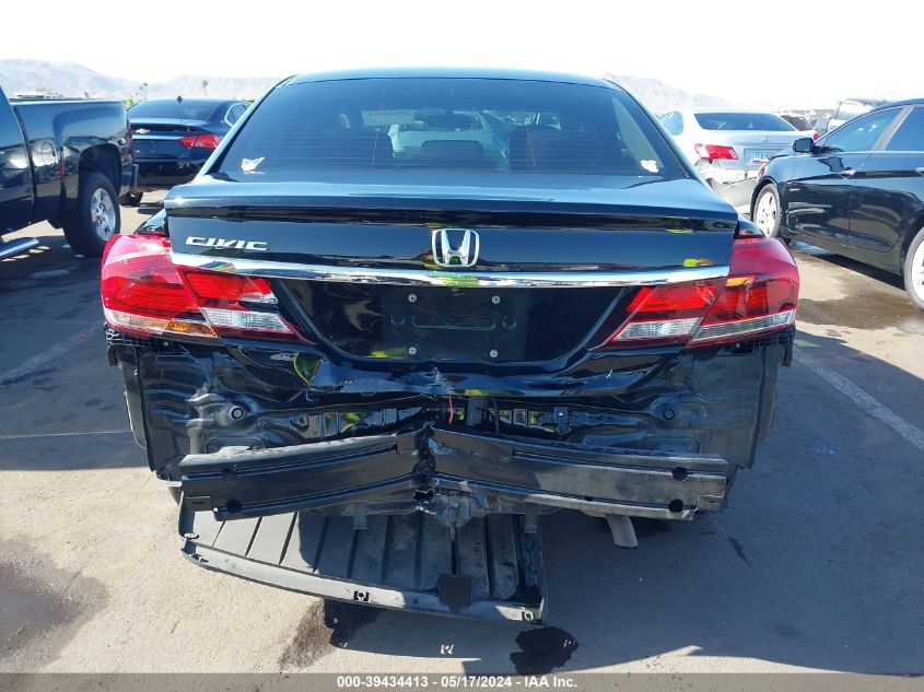 2014 Honda Civic Ex VIN: 19XFB2F86EE274184 Lot: 39434413