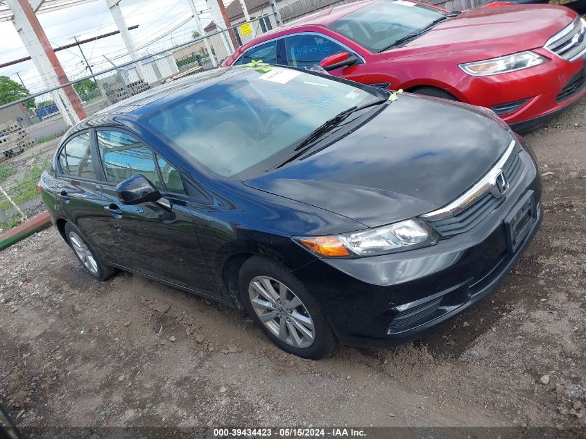 2012 Honda Civic Ex-L VIN: 2HGFB2F92CH506565 Lot: 39434423