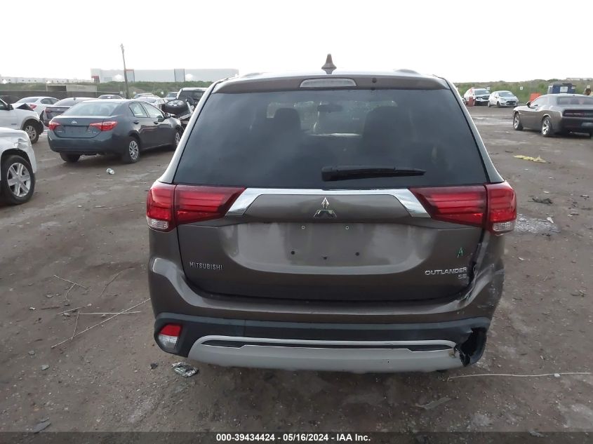 2019 Mitsubishi Outlander Se VIN: JA4AD3A31KZ015179 Lot: 39434424