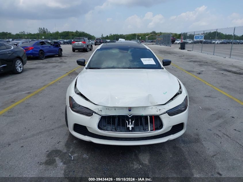 2017 Maserati Ghibli VIN: ZAM57XSA9H1248393 Lot: 39434426