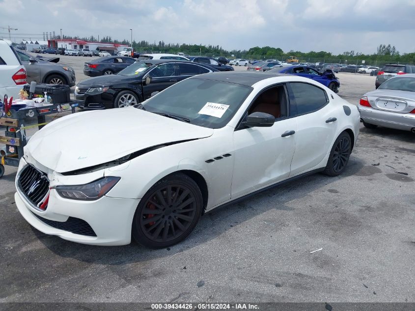 2017 Maserati Ghibli VIN: ZAM57XSA9H1248393 Lot: 39434426