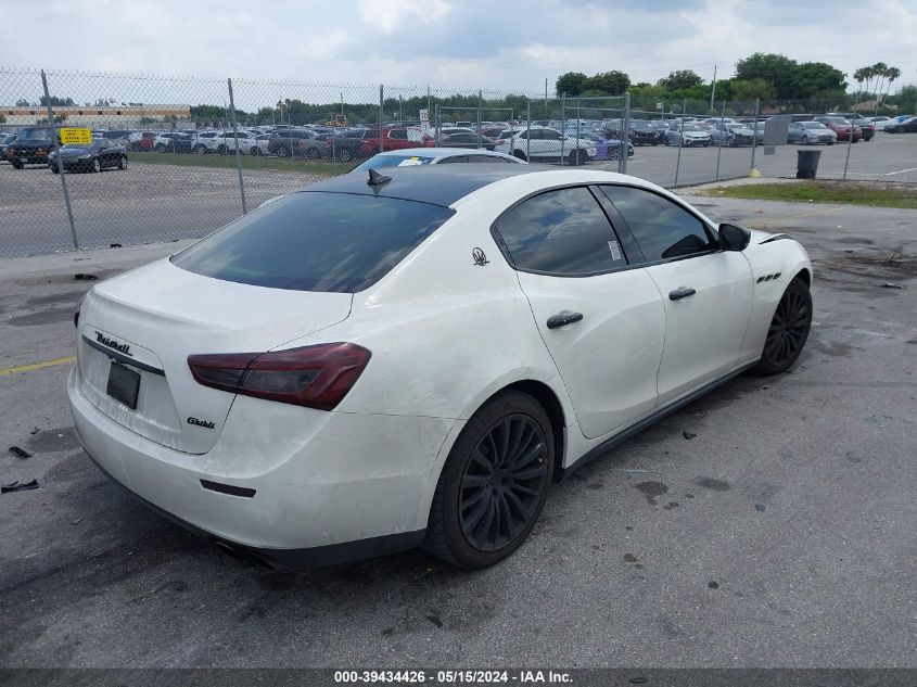 2017 Maserati Ghibli VIN: ZAM57XSA9H1248393 Lot: 39434426