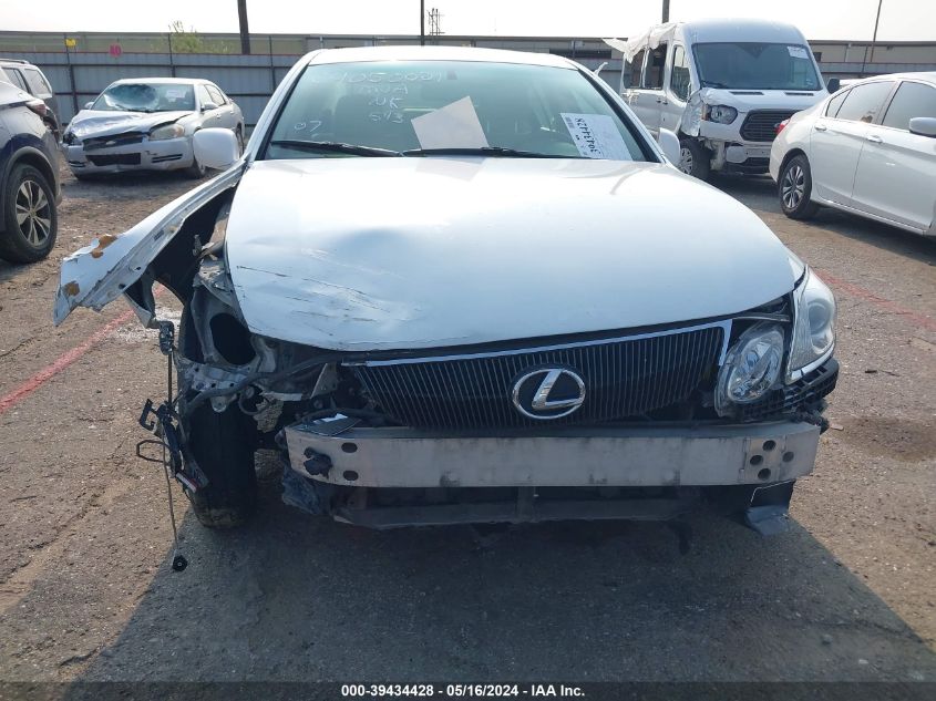 2007 Lexus Gs 350 VIN: JTHBE96S670019037 Lot: 39434428